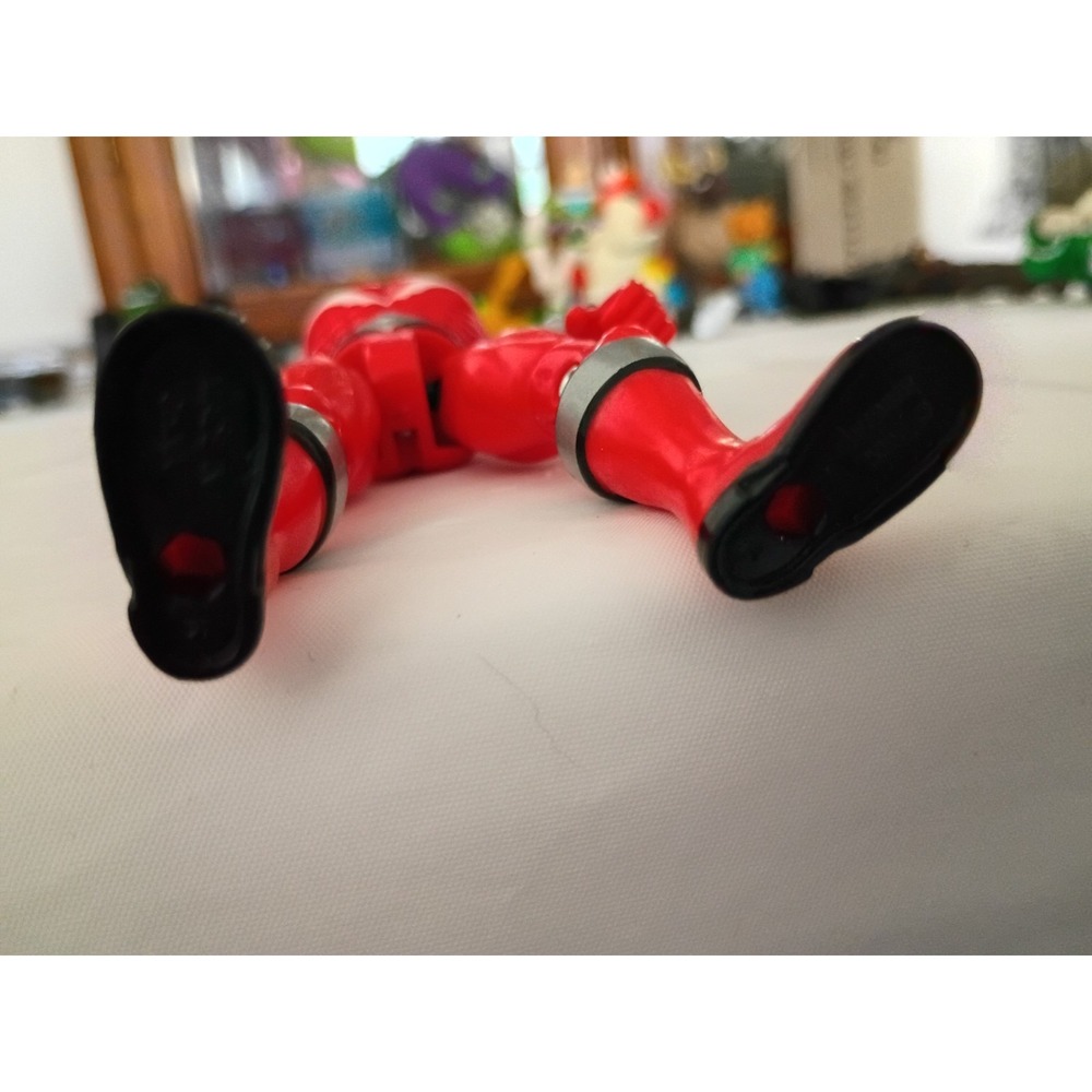 Good Used Condition 2000 Bandai Power Rangers Red Ranger Time Force 6 Inches - Picture 5 of 5